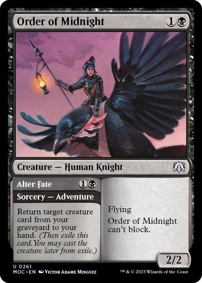 Image for Order of Midnight (261) (MOC) - Magic: The Gathering