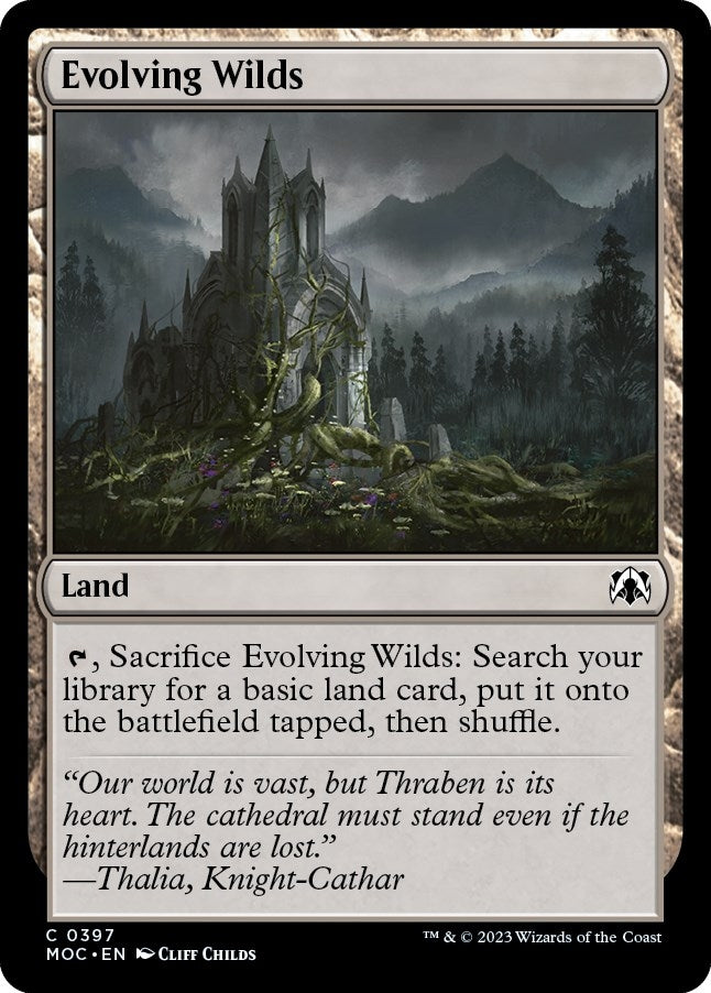 Image for Evolving Wilds (397) (MOC) - Magic: The Gathering