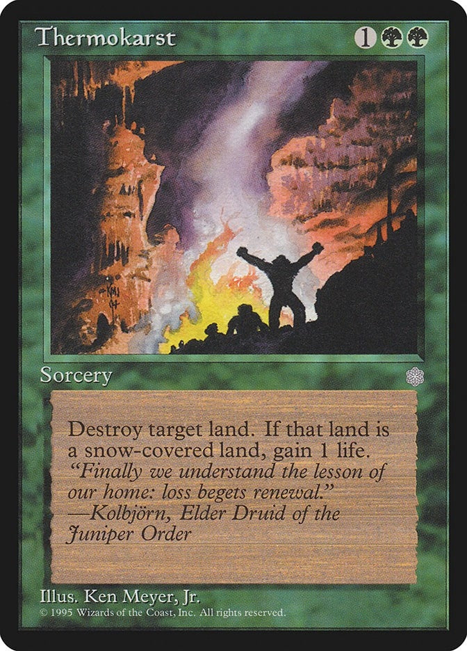Image for Thermokarst (ICE) - Magic: The Gathering