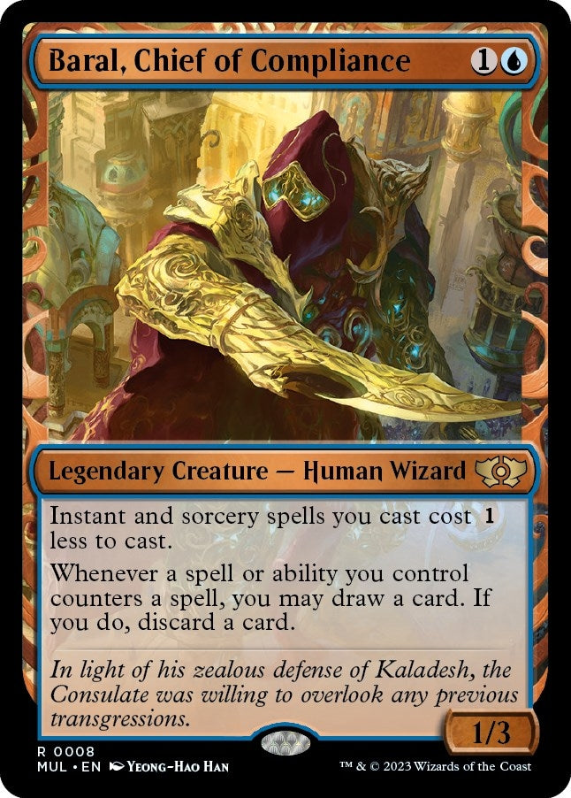 Image for Baral, Chief of Compliance (8) (MUL) - Magic: The Gathering