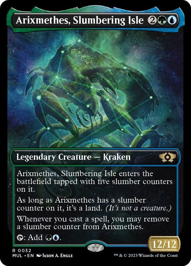 Image for Arixmethes, Slumbering Isle (32) (MUL) - Magic: The Gathering