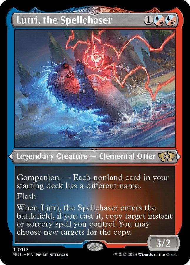 Image for Lutri, the Spellchaser (Foil Etched) (117) (MUL) - Magic: The Gathering