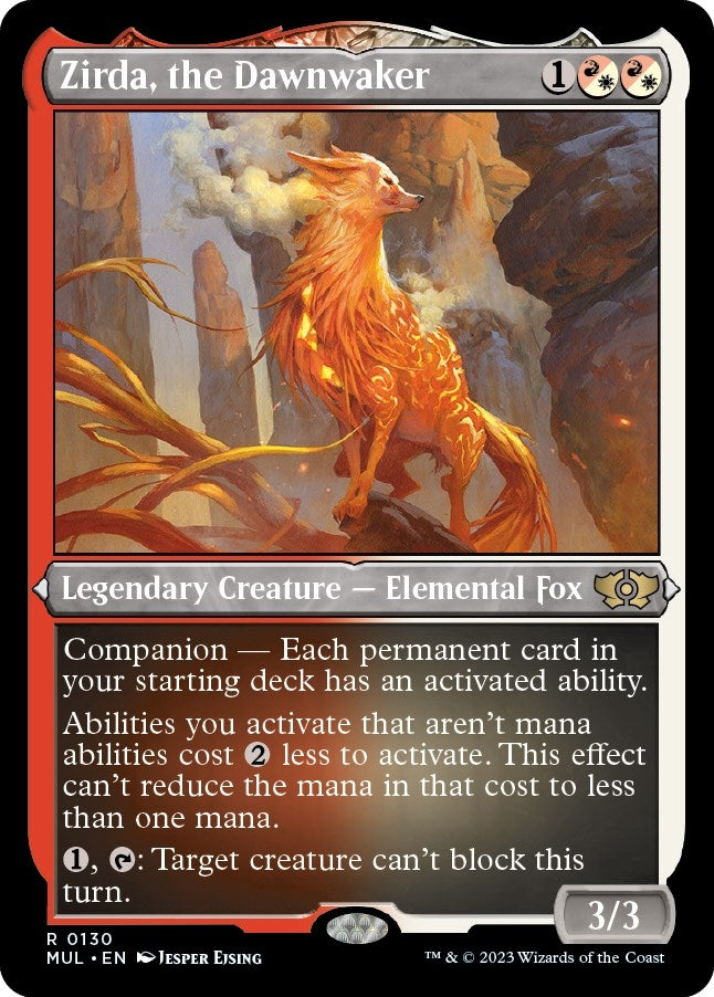 Image for Zirda, the Dawnwaker (Foil Etched) (130) (MUL) - Magic: The Gathering