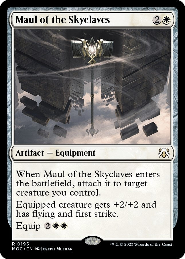 Image for Maul of the Skyclaves (195) (MOC) - Magic: The Gathering