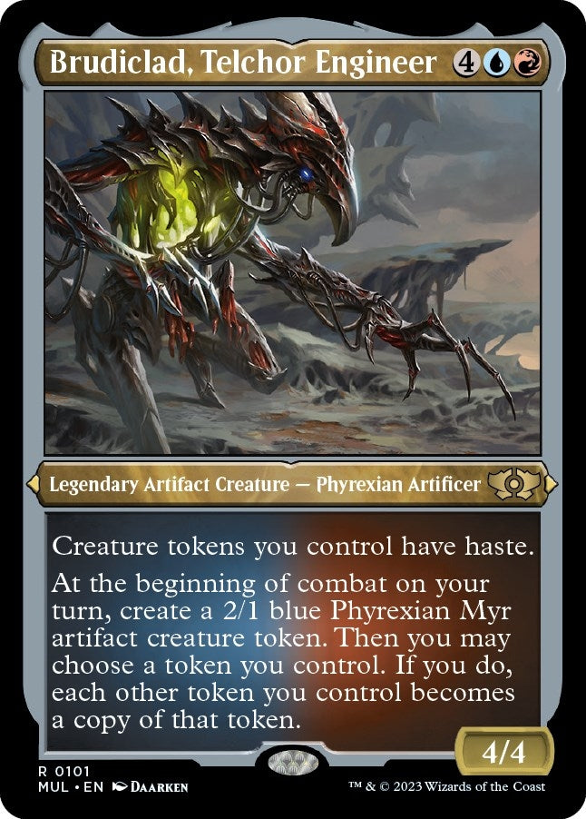 Image for Brudiclad, Telchor Engineer (Foil Etched) (101) (MUL) - Magic: The Gathering