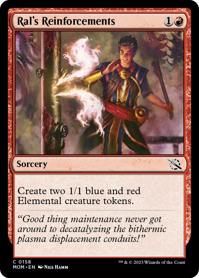 Image for Ral's Reinforcements (158) (MOM) - Magic: The Gathering