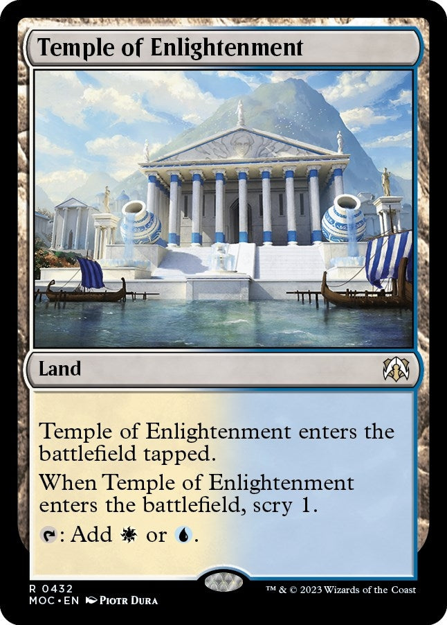 Image for Temple of Enlightenment (432) (MOC) - Magic: The Gathering