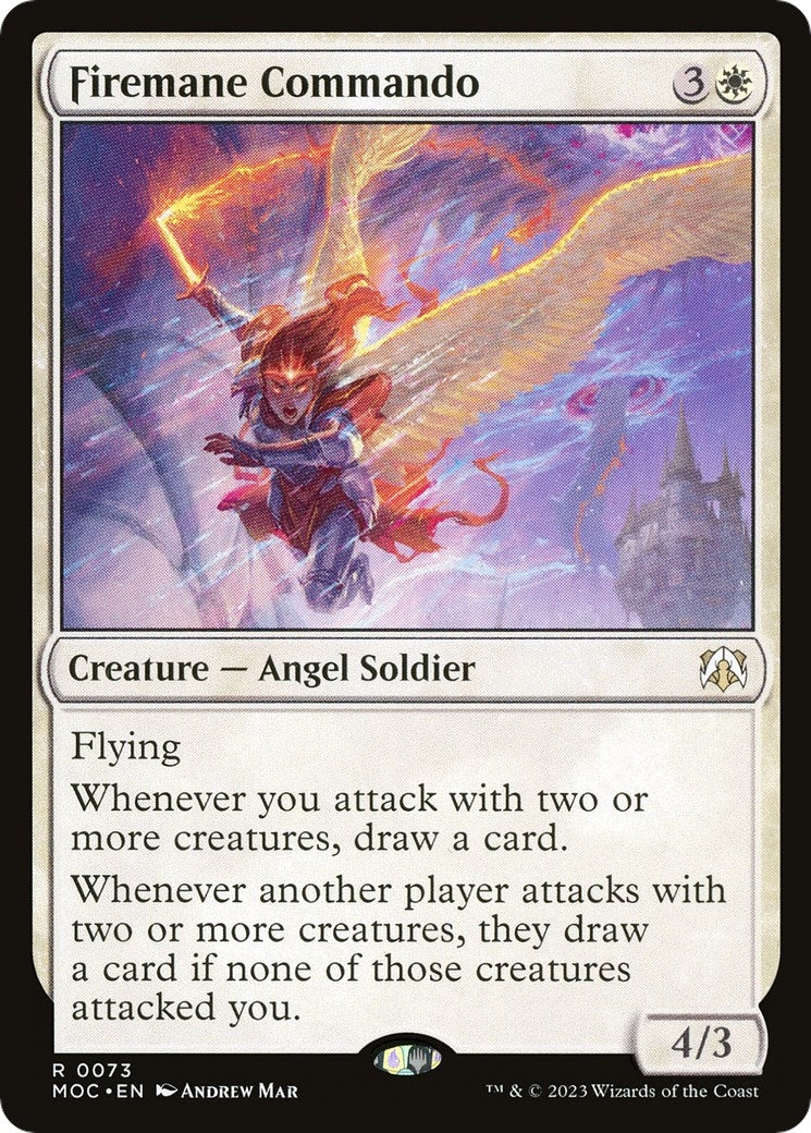 Image for Firemane Commando (73) (MOC) - Magic: The Gathering