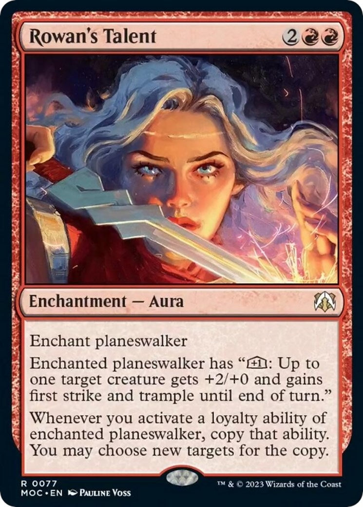 Image for Rowan's Talent (77) (MOC) - Magic: The Gathering
