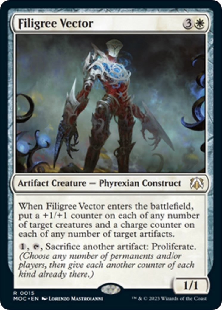 Image for Filigree Vector (15) (MOC) - Magic: The Gathering