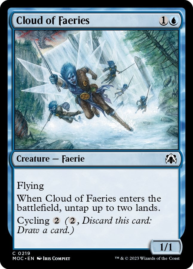 Image for Cloud of Faeries (219) (MOC) - Magic: The Gathering