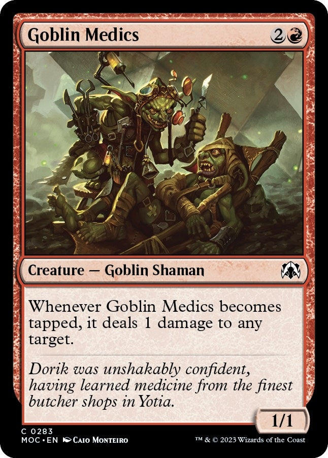 Image for Goblin Medics (283) (MOC) - Magic: The Gathering