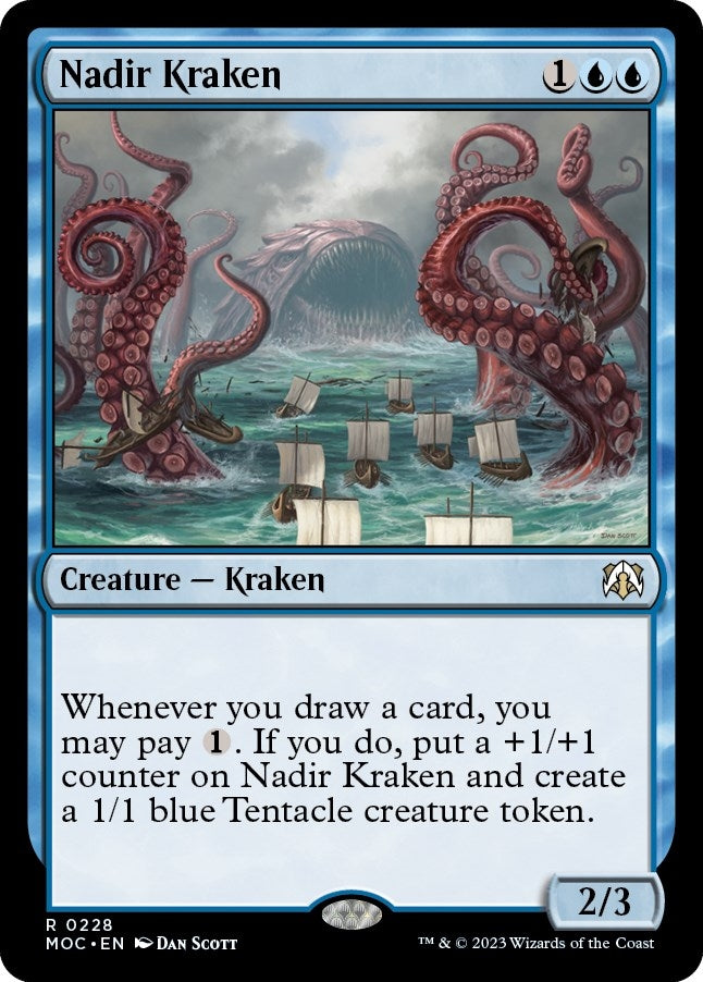 Image for Nadir Kraken (228) (MOC) - Magic: The Gathering