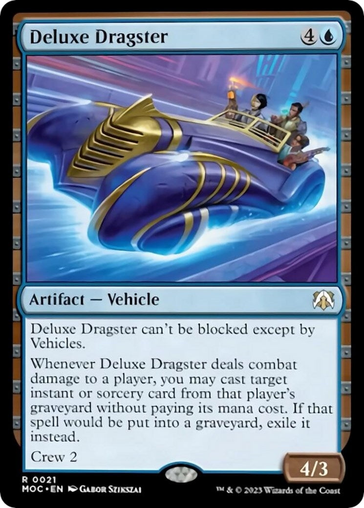 Image for Deluxe Dragster (21) (MOC) - Magic: The Gathering