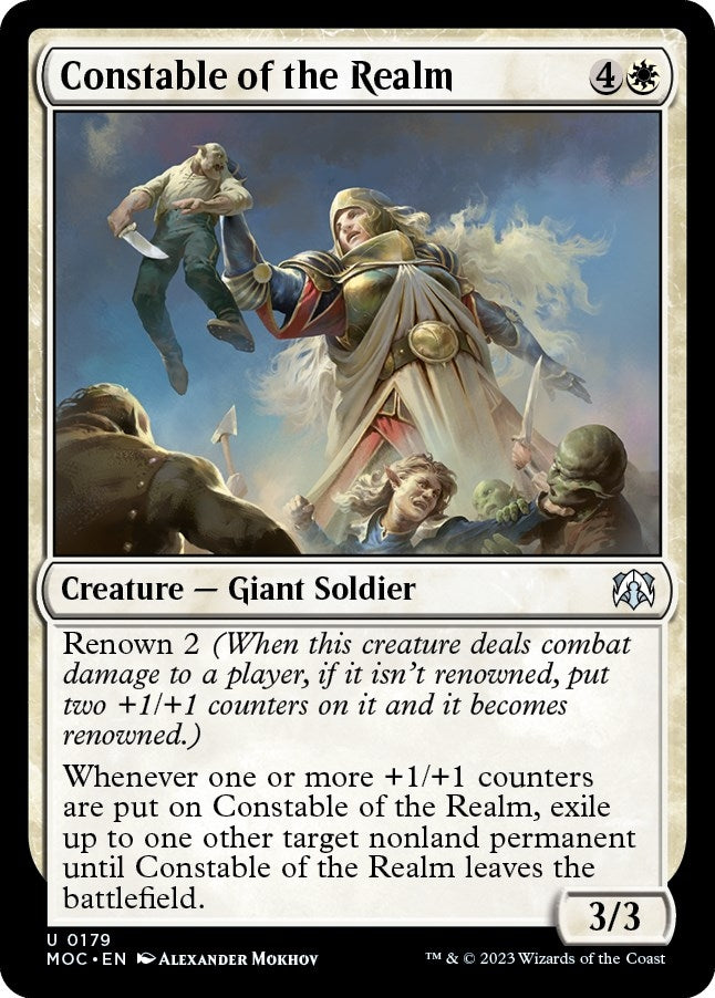 Image for Constable of the Realm (179) (MOC) - Magic: The Gathering