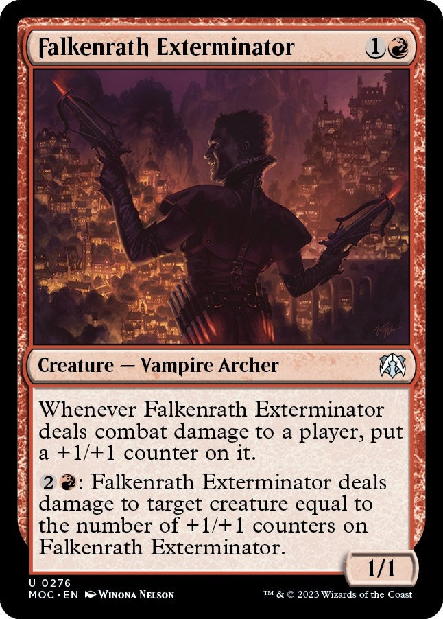 Image for Falkenrath Exterminator (276) (MOC) - Magic: The Gathering