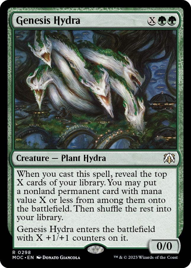 Image for Genesis Hydra (298) (MOC) - Magic: The Gathering
