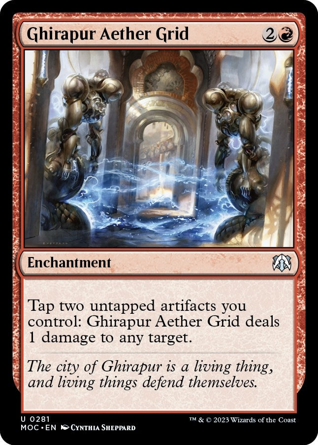 Image for Ghirapur Aether Grid (281) (MOC) - Magic: The Gathering