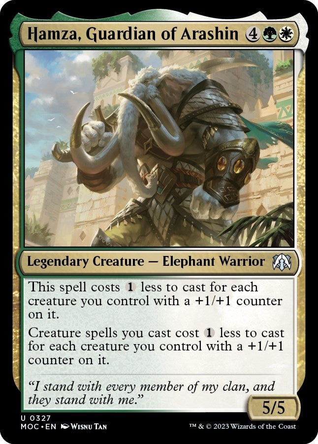 Image for Hamza, Guardian of Arashin (327) (MOC) - Magic: The Gathering