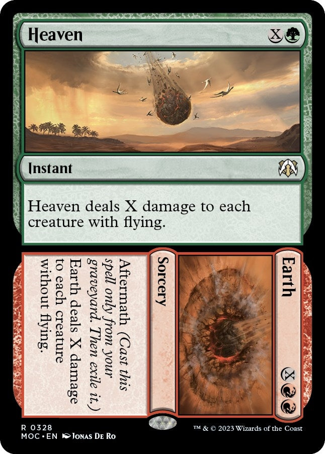 Image for Heaven // Earth (328) (MOC) - Magic: The Gathering