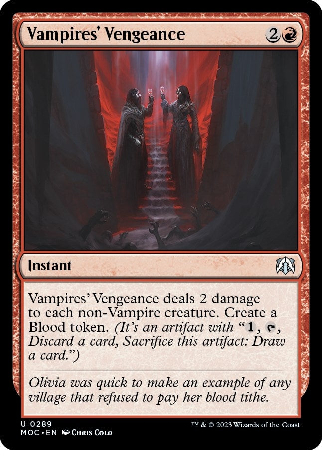 Image for Vampires' Vengeance (289) (MOC) - Magic: The Gathering