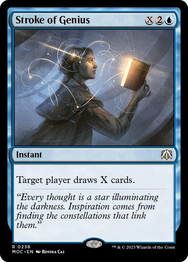 Image for Stroke of Genius (238) (MOC) - Magic: The Gathering