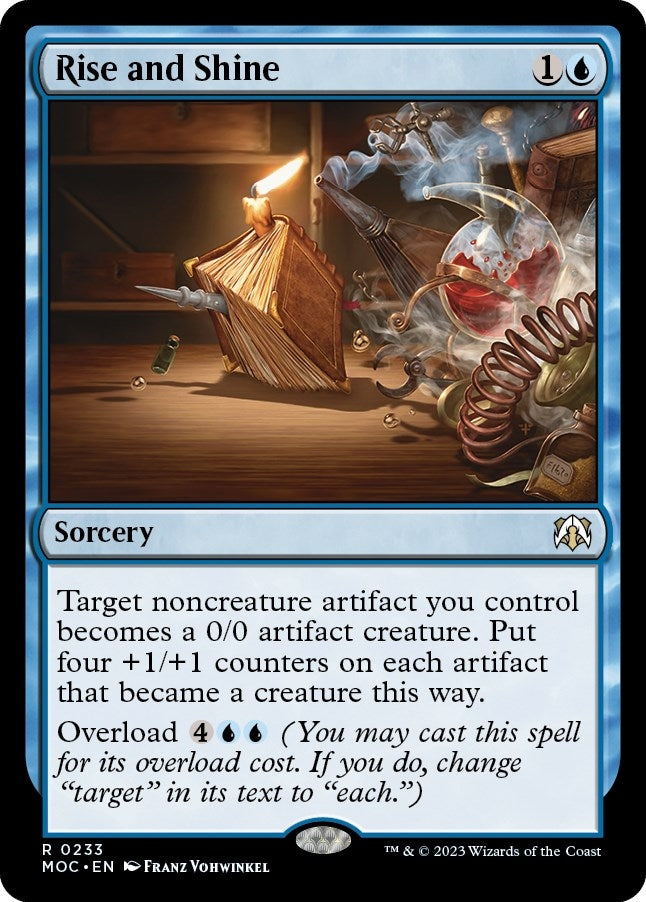Image for Rise and Shine (233) (MOC) - Magic: The Gathering
