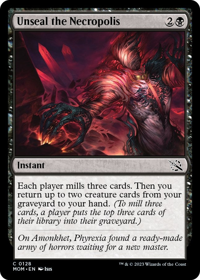 Image for Unseal the Necropolis (128) (MOM) - Magic: The Gathering