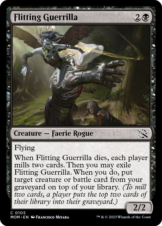 Image for Flitting Guerrilla (105) (MOM) - Magic: The Gathering
