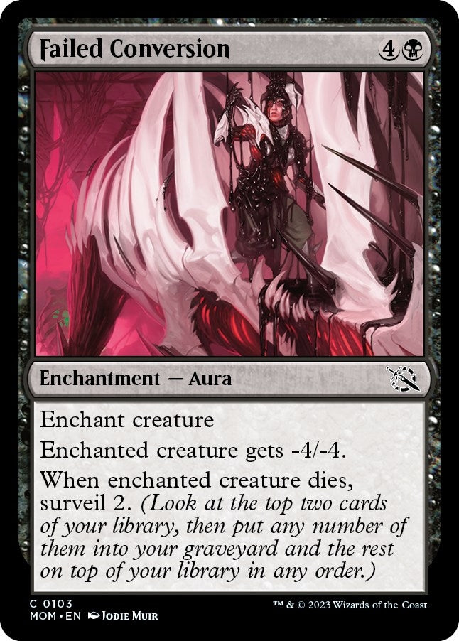 Image for Failed Conversion (103) (MOM) - Magic: The Gathering