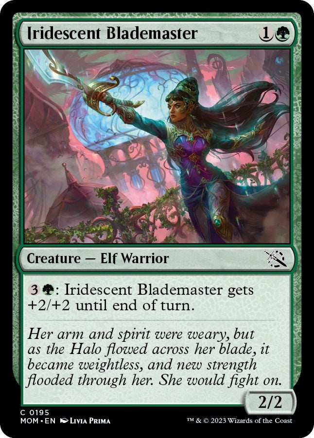 Image for Iridescent Blademaster (195) (MOM) - Magic: The Gathering