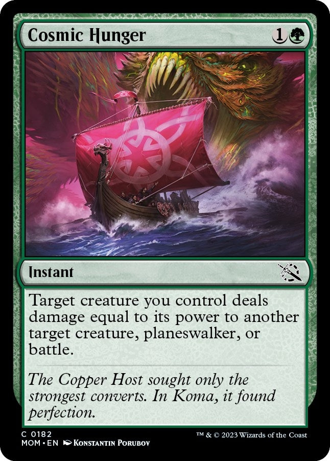 Image for Cosmic Hunger (182) (MOM) - Magic: The Gathering