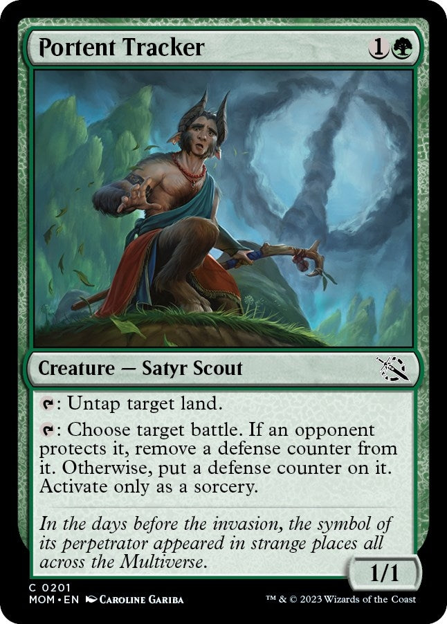 Image for Portent Tracker (201) (MOM) - Magic: The Gathering