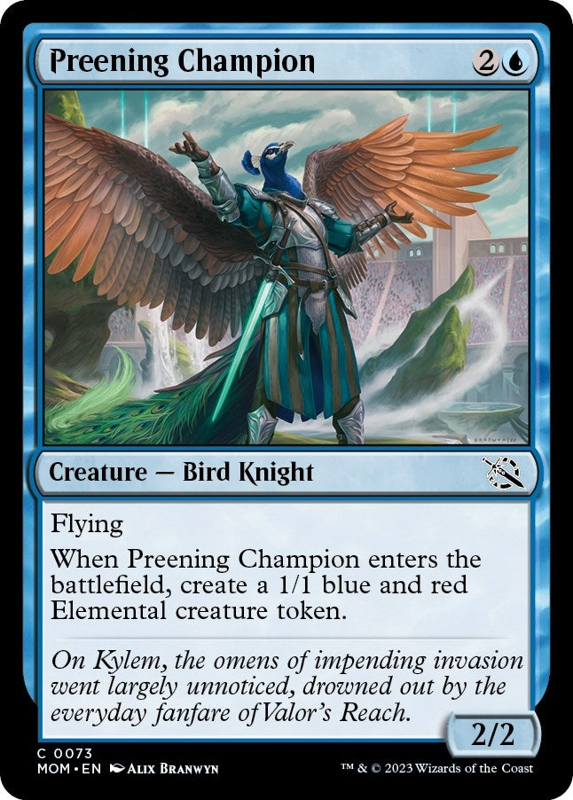 Image for Preening Champion (73) (MOM) - Magic: The Gathering