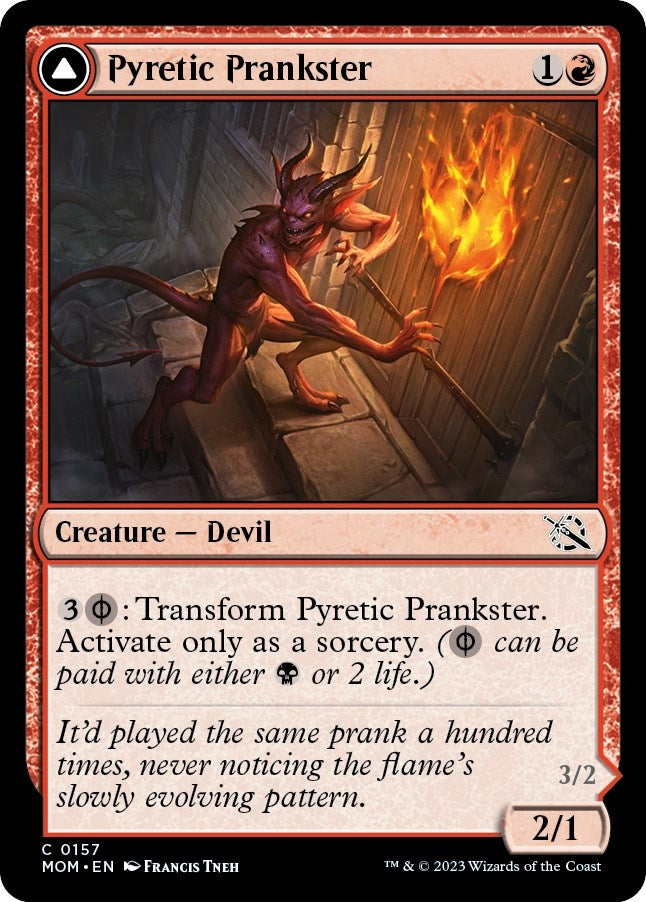 Image for Pyretic Prankster (157) (MOM) - Magic: The Gathering