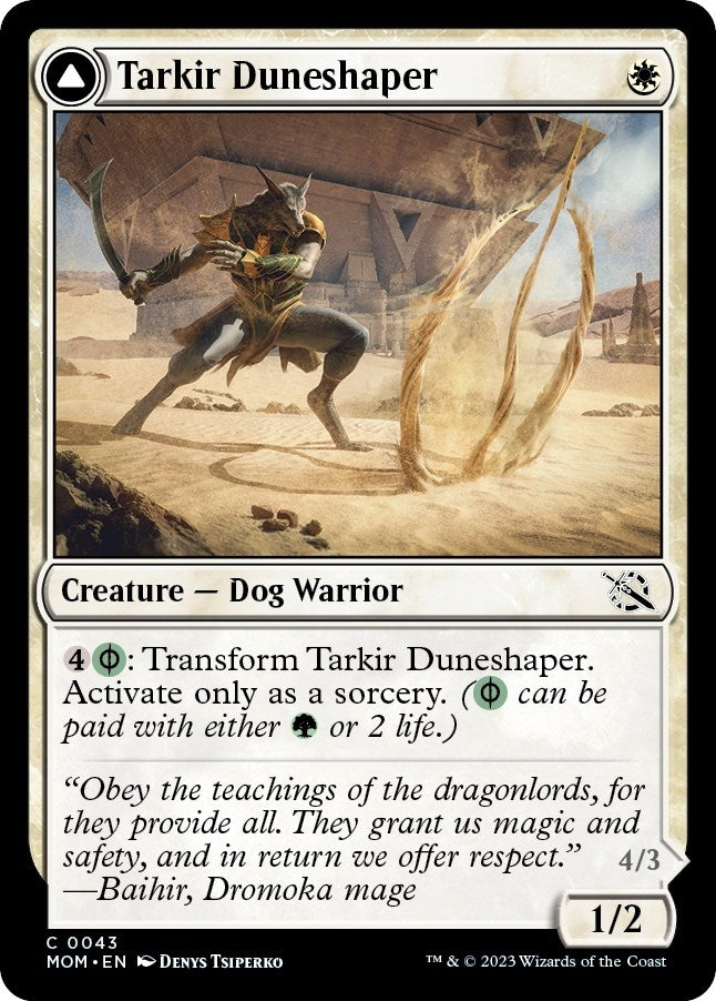 Image for Tarkir Duneshaper (43) (MOM) - Magic: The Gathering