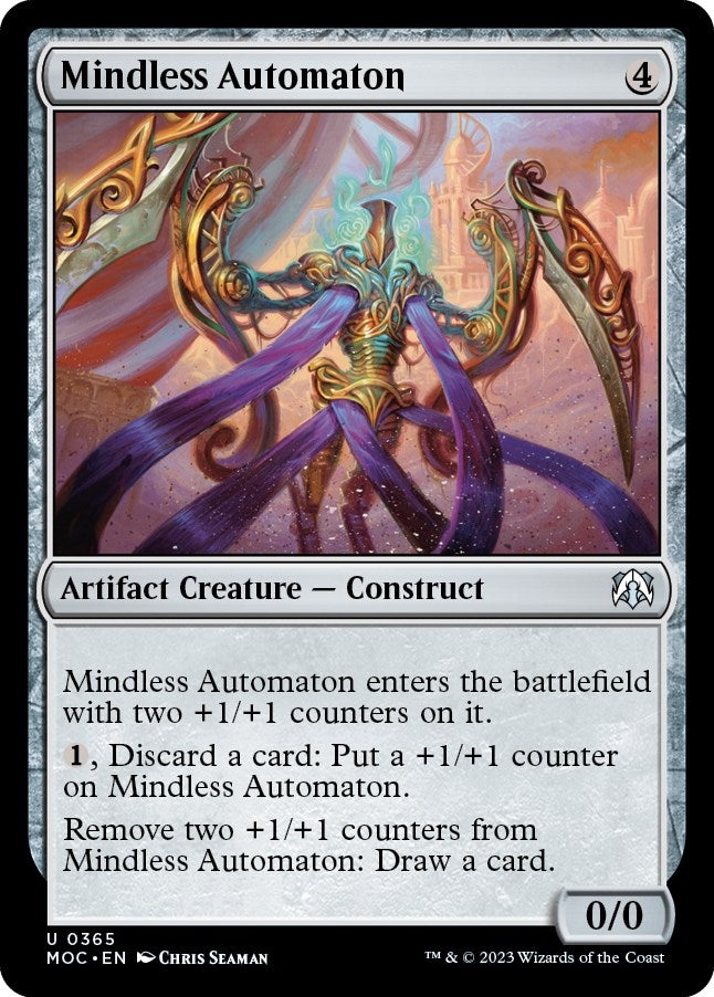 Image for Mindless Automaton (365) (MOC) - Magic: The Gathering