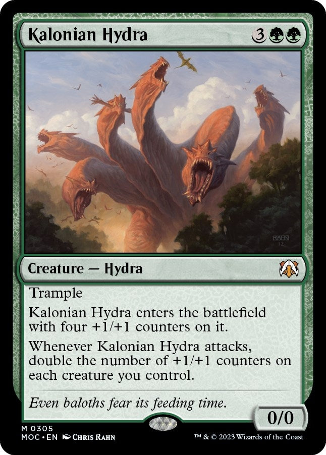 Image for Kalonian Hydra (305) (MOC) - Magic: The Gathering