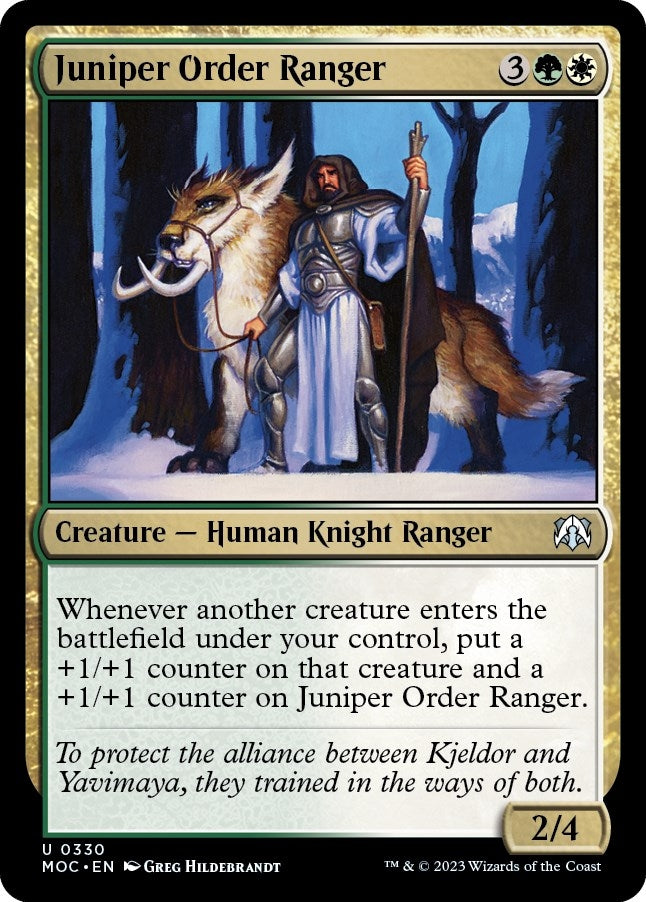 Image for Juniper Order Ranger (330) (MOC) - Magic: The Gathering