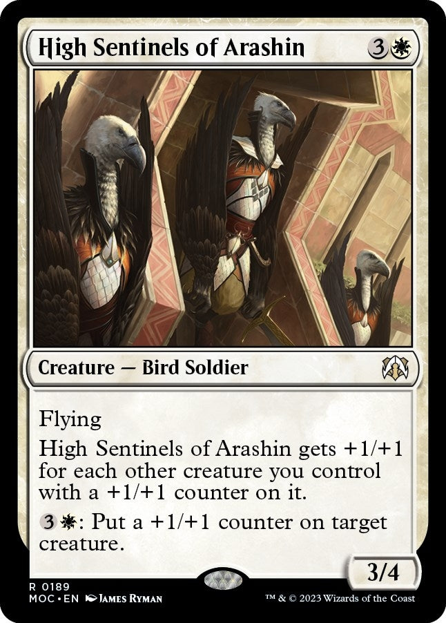 Image for High Sentinels of Arashin (189) (MOC) - Magic: The Gathering
