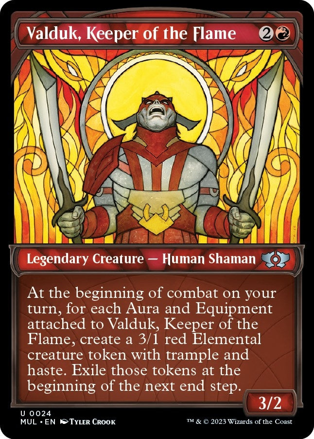 Image for Valduk, Keeper of the Flame (24) (MUL) - Magic: The Gathering