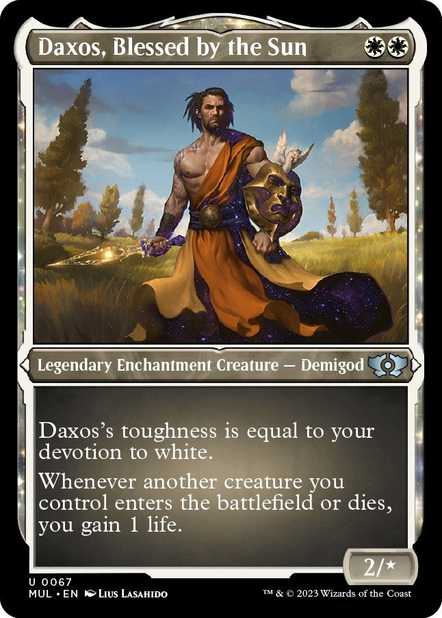 Image for Daxos, Blessed by the Sun (Foil Etched) (67) (MUL) - Magic: The Gathering