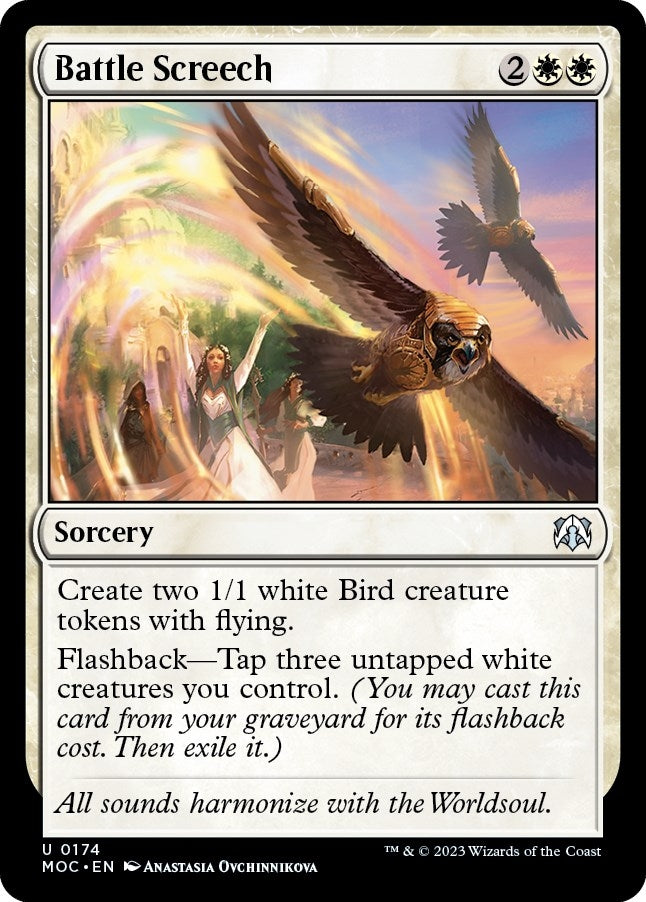 Image for Battle Screech (174) (MOC) - Magic: The Gathering