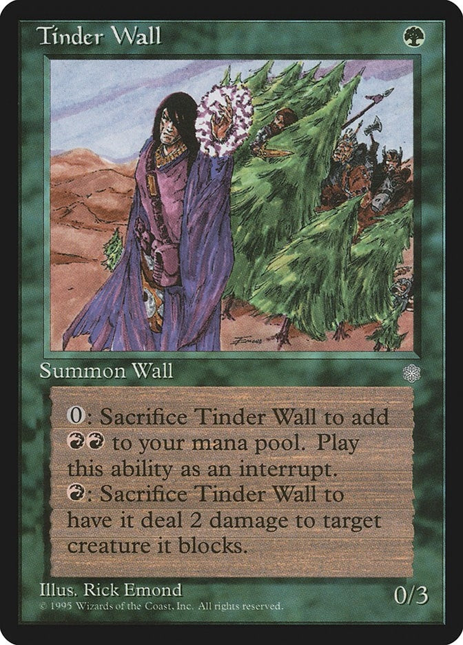 Image for Tinder Wall (158) (ICE) - Magic: The Gathering
