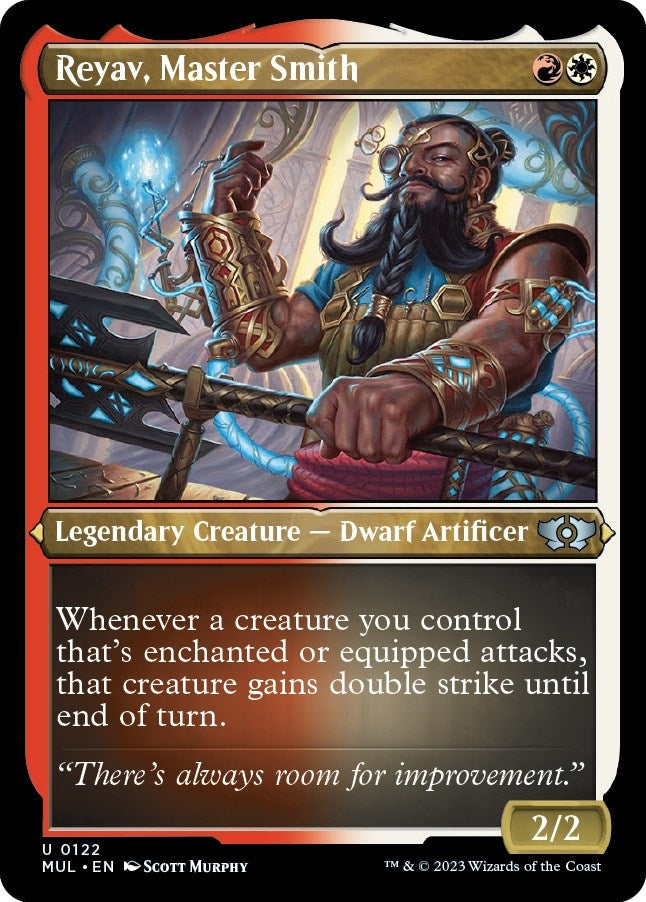 Image for Reyav, Master Smith (Foil Etched) (122) (MUL) - Magic: The Gathering
