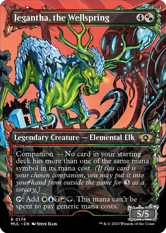 Image for Jegantha, the Wellspring (Halo Foil) (174) (MUL) - Magic: The Gathering