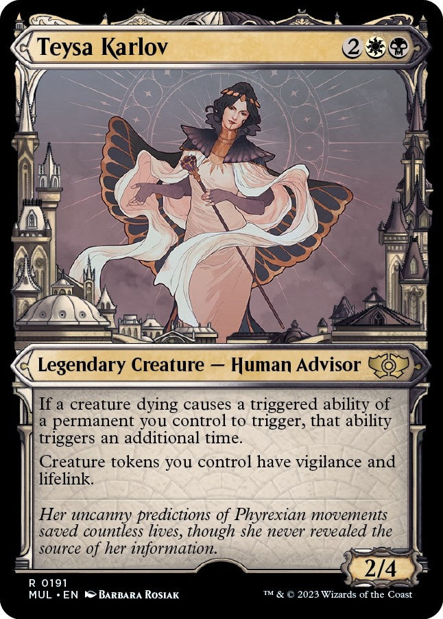Image for Teysa Karlov (Halo Foil) (191) (MUL) - Magic: The Gathering