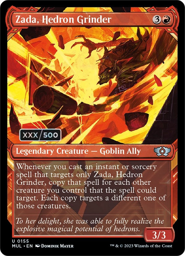 Image for Zada, Hedron Grinder (Serial Numbered) (155) (MUL) - Magic: The Gathering