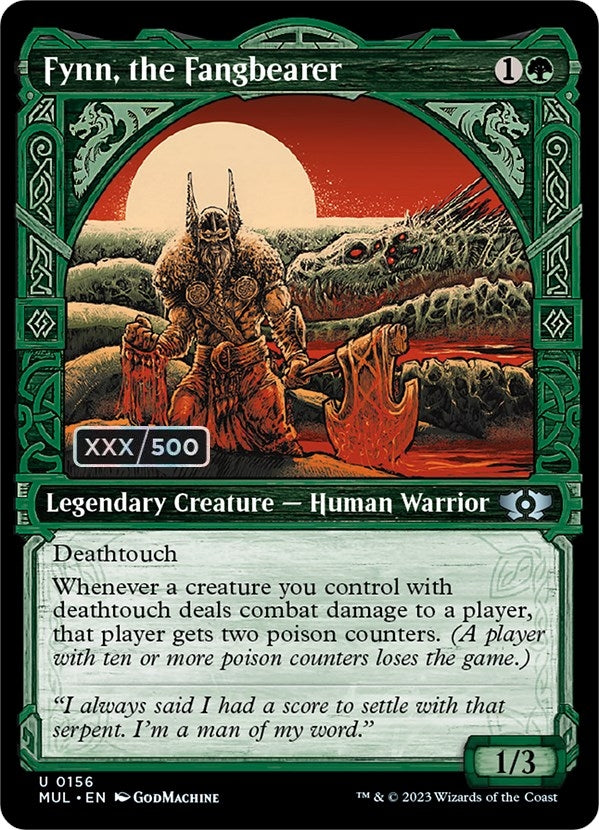 Image for Fynn, the Fangbearer (Serial Numbered) (156) (MUL) - Magic: The Gathering