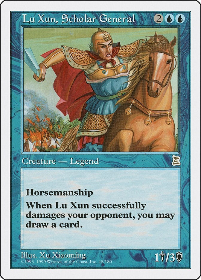 Image for Lu Xun, Scholar General (48) (PTK) - Magic: The Gathering